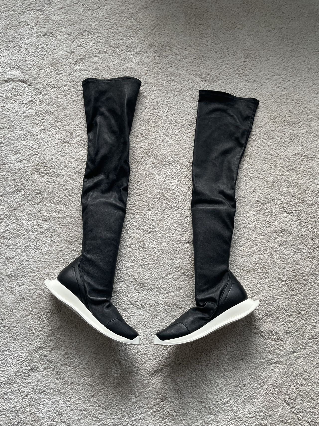 Rick Owens Rick Owens Oblique Runner Stocking Boots Size US 6 / IT 36 - 2 Thumbnail