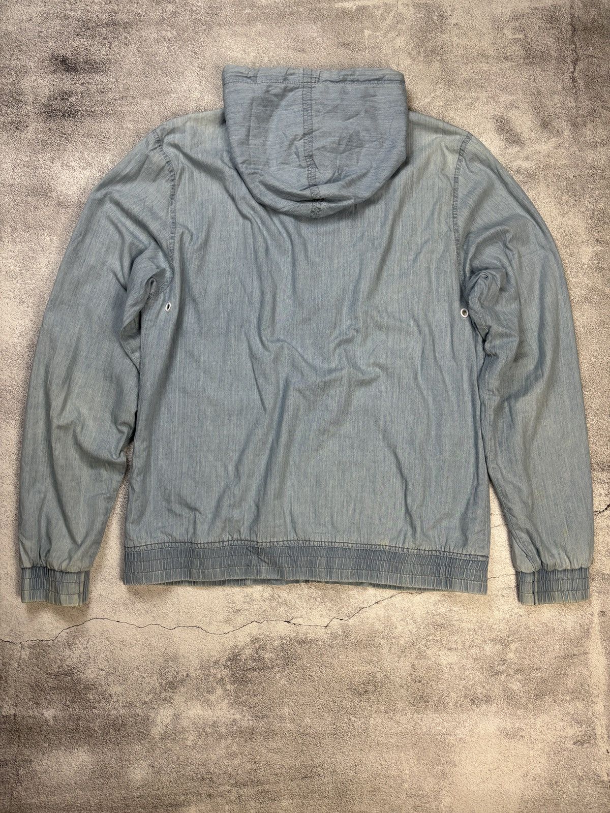 Stussy × Vintage Vintage Stussy Faded Zip Up Sweatshirt Size US XL / EU 56 / 4 - 5 Thumbnail