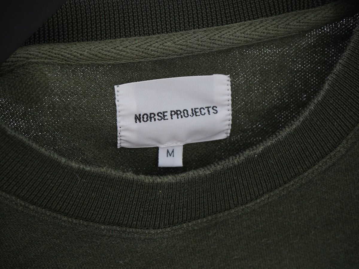 Norse Projects Norse Projects VAGN MERCERIZED Crew Sweatshirt Long Sleeve Size US M / EU 48-50 / 2 - 3 Thumbnail