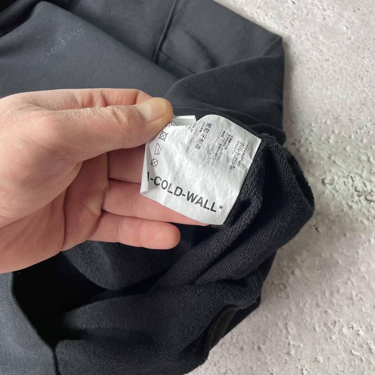 A-COLD-WALL* A Cold Wall Embroidered Big Logo Black Hoodie Size US S / EU 44-46 / 1 - 19 Thumbnail