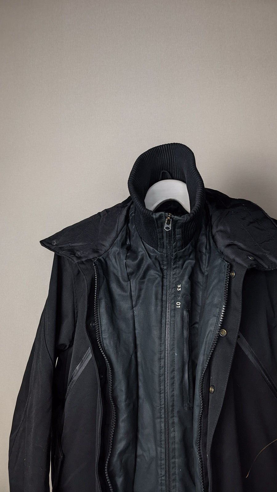 Japanese Brand G-Star Drake Weston vintage nylon wool coat jacket Size US L / EU 52-54 / 3 - 1 Thumbnail