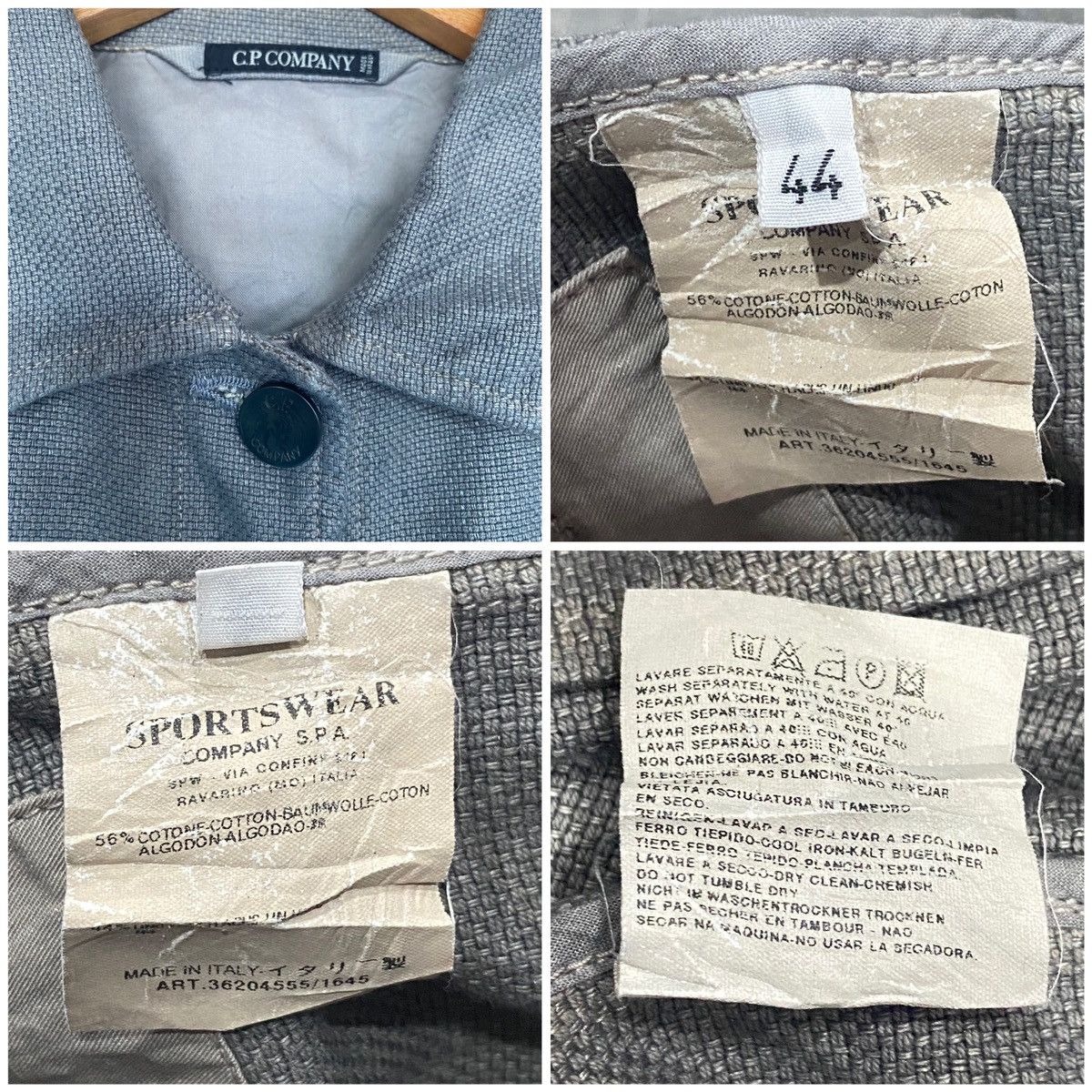 C.P. Company Rare🔥Authentic C.P COMPANY Button Down Front Pocket Size US M / EU 48-50 / 2 - 25 Thumbnail