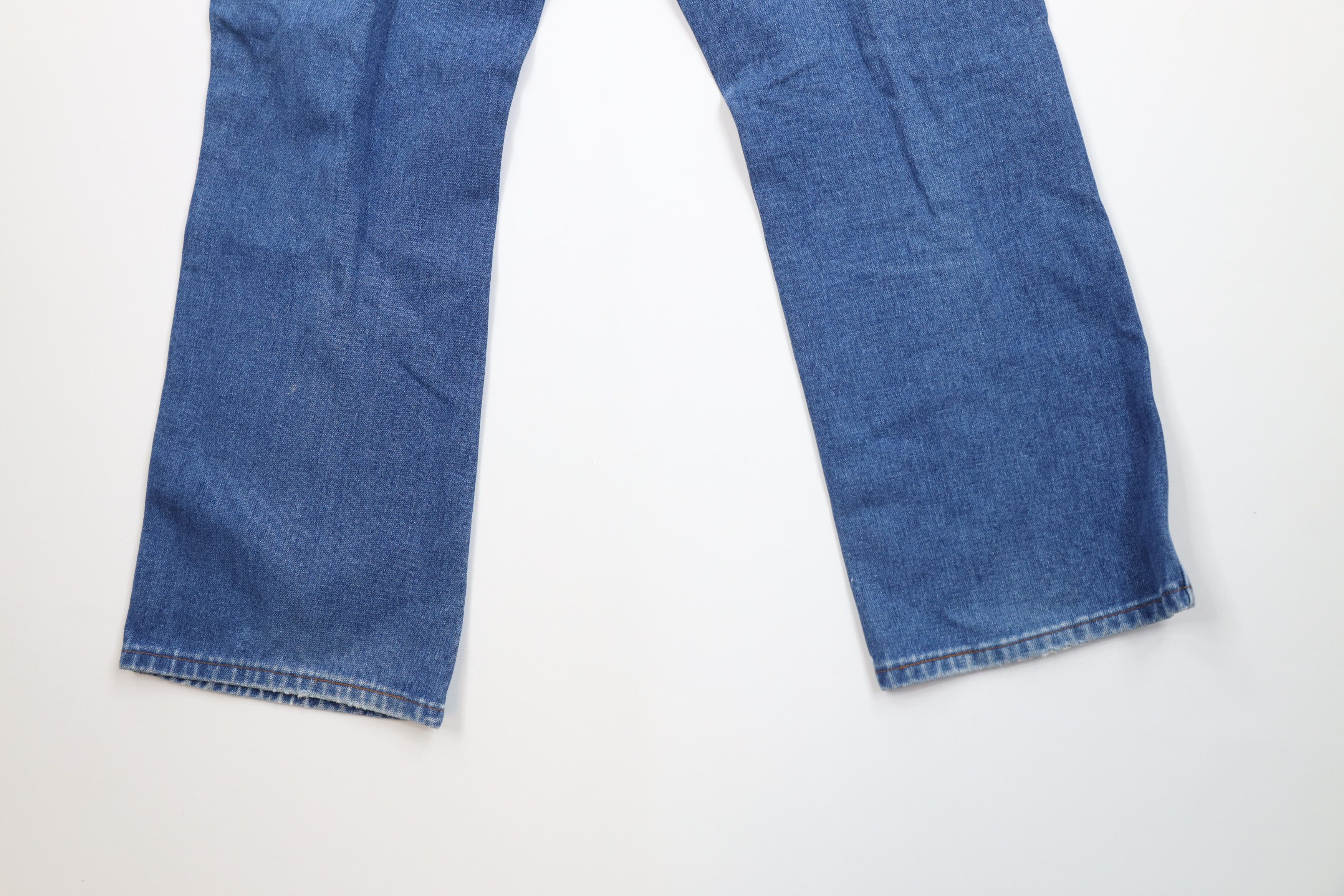 Wrangler Vintage 70s 80s Wrangler Wide Leg Denim Jeans Blue USA Size US 38 / EU 54 - 14 Thumbnail