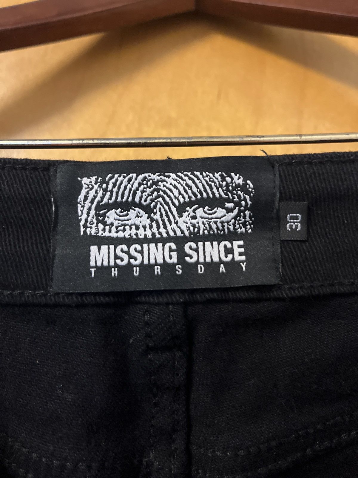 City Morgue × Missing Since Thursday Missing Since Thursday Bosozoku Denim Black Size US 30 / EU 46 - 5 Thumbnail