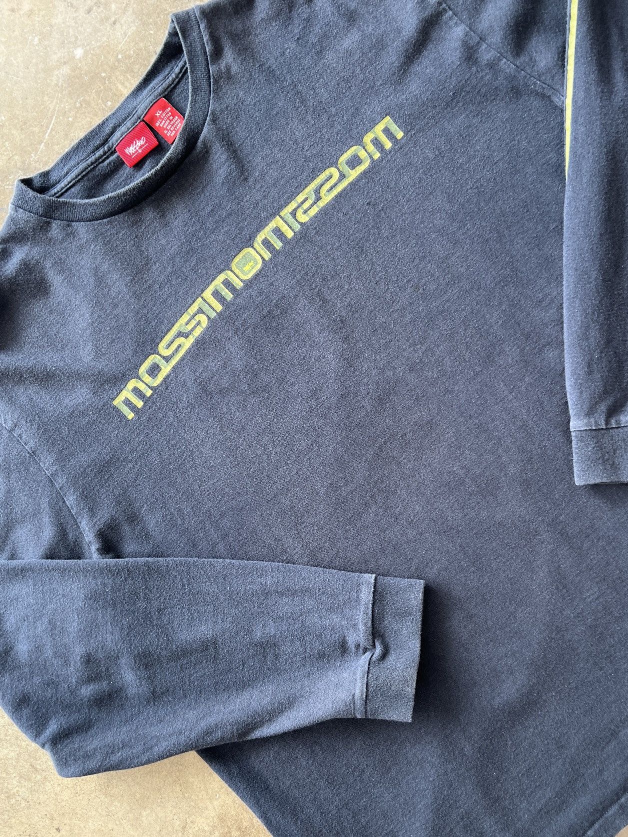 Mossimo × Vintage Vintage Y2K 2000s Mossimo Branded Sleeve Long Sleeve Tee XL Size US XL / EU 56 / 4 - 4 Thumbnail