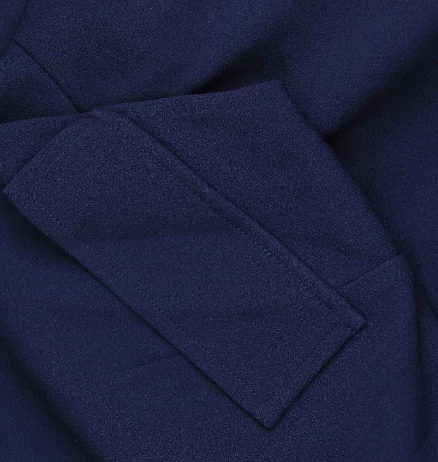 Other Nwt B. Darlin Short Mockneck Mini Dress 45uap84 Navy Blue 0 Size XS / US 0-2 / IT 36-38 - 5 Thumbnail