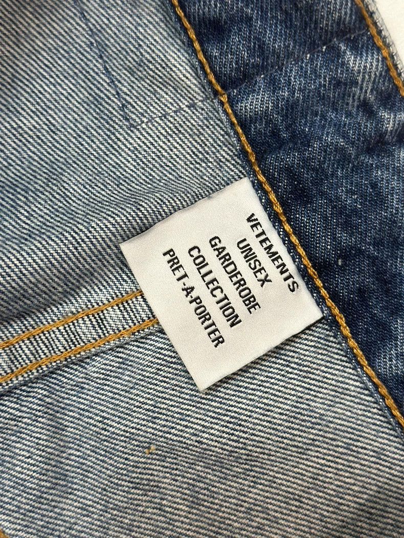 Vetements Vetements 23SS Great Destruction Washed Jeans 2506-Nextarro Size US 30 / EU 46 - 2 Thumbnail