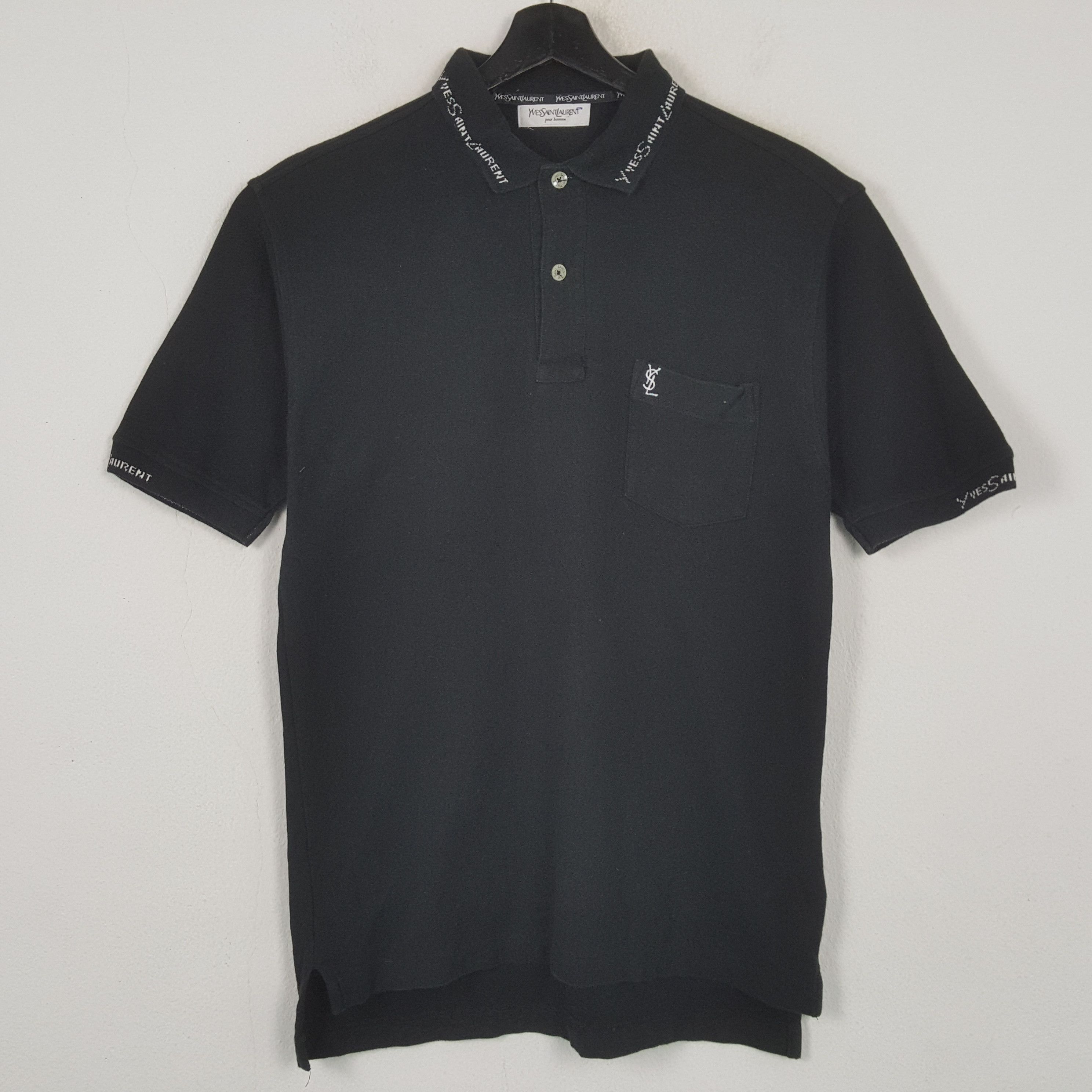 Yves Saint Laurent Yves Saint Laurent YSL Casual Style Polos C294N7 Size US M / EU 48-50 / 2 - 1 Thumbnail
