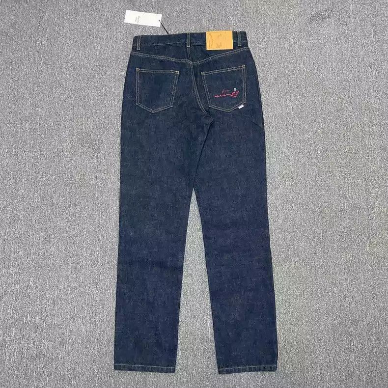 Other Martine rose embroidered logo jeans -2507 Size US 32 / EU 48 - 2 Thumbnail
