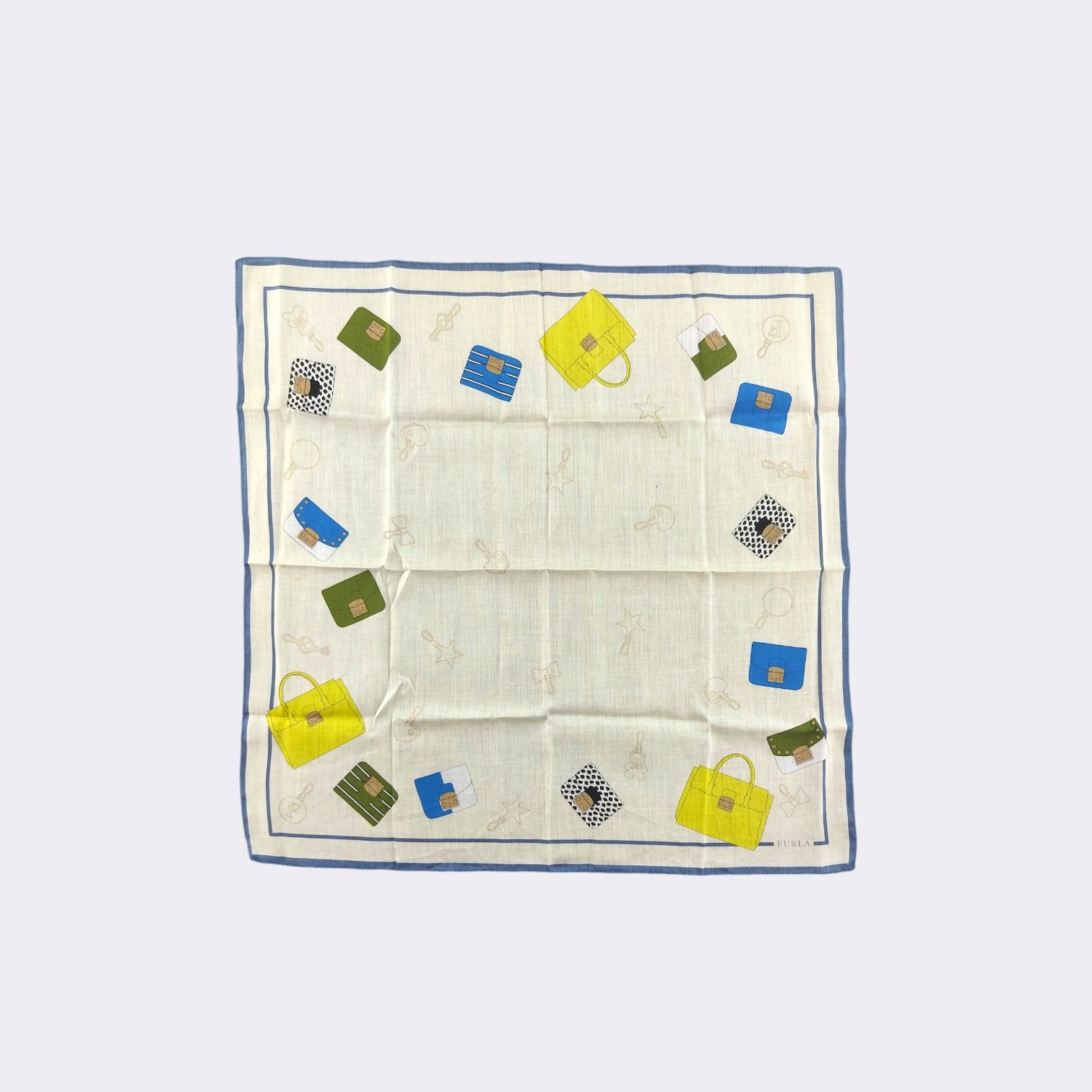 Furla Vintage Furla Handkerchief Neckerchief Bandana H332E Size ONE SIZE - 2 Thumbnail