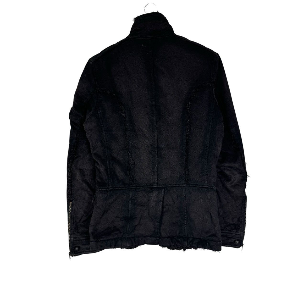 If Six Was Nine × Japanese Brand × Le Grande Bleu (L.G.B.) ☀️HAIB DECONSTRUCT SHERPA FADED BLACK JACKET Size US S / EU 44-46 / 1 - 11 Thumbnail