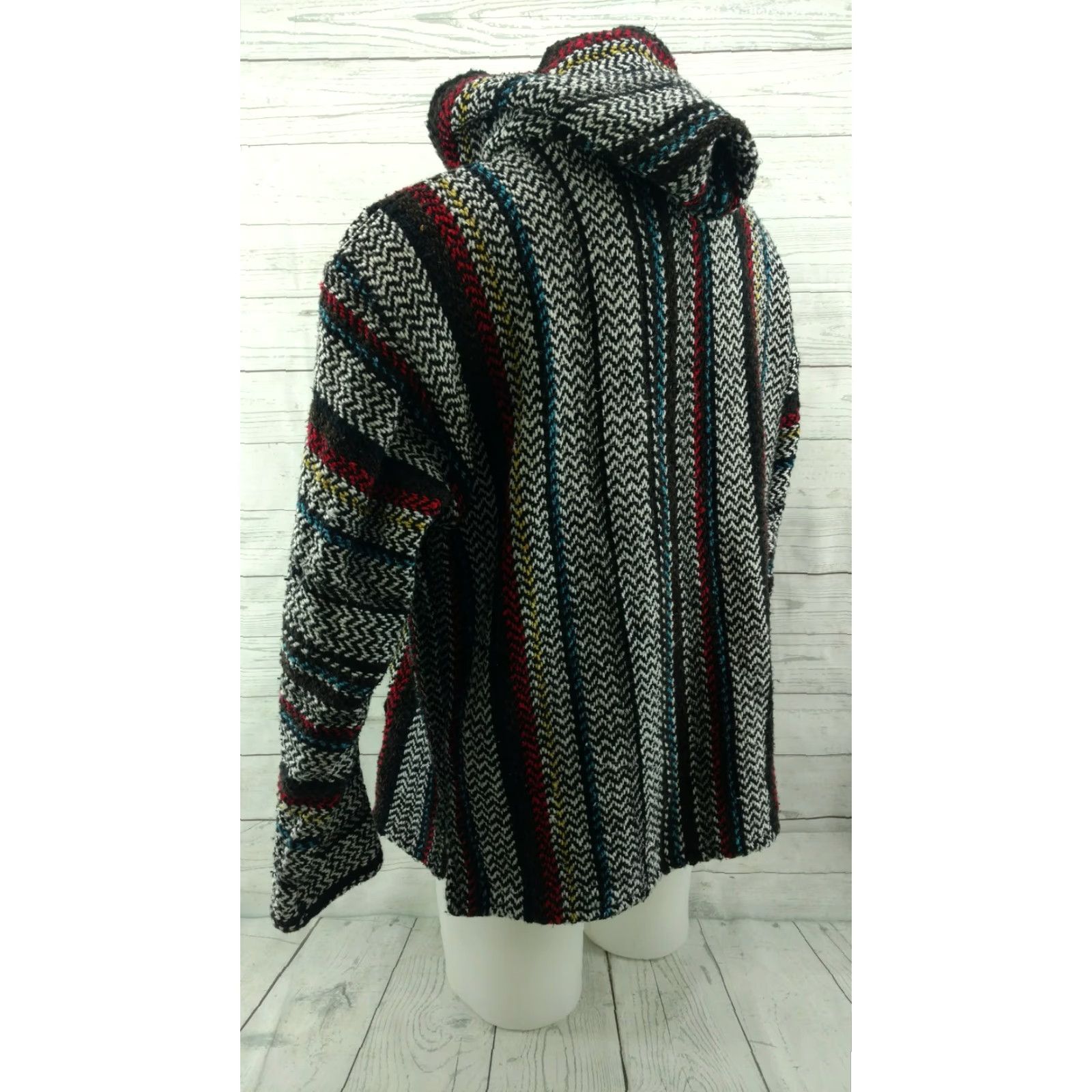 Vintage Baja Joe Mexico Unisex Hippie Baja Skater Surfer Pullover Hoodie Size Large Size US L / EU 52-54 / 3 - 7 Thumbnail