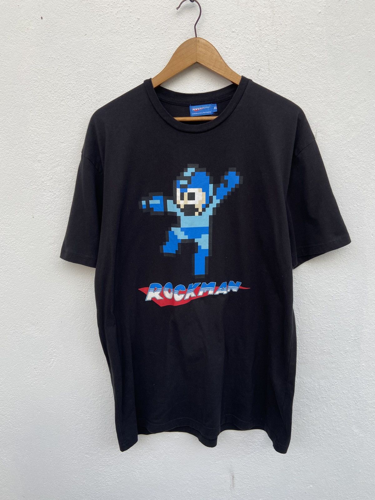 Vintage Rockman t shirt Video Game siries