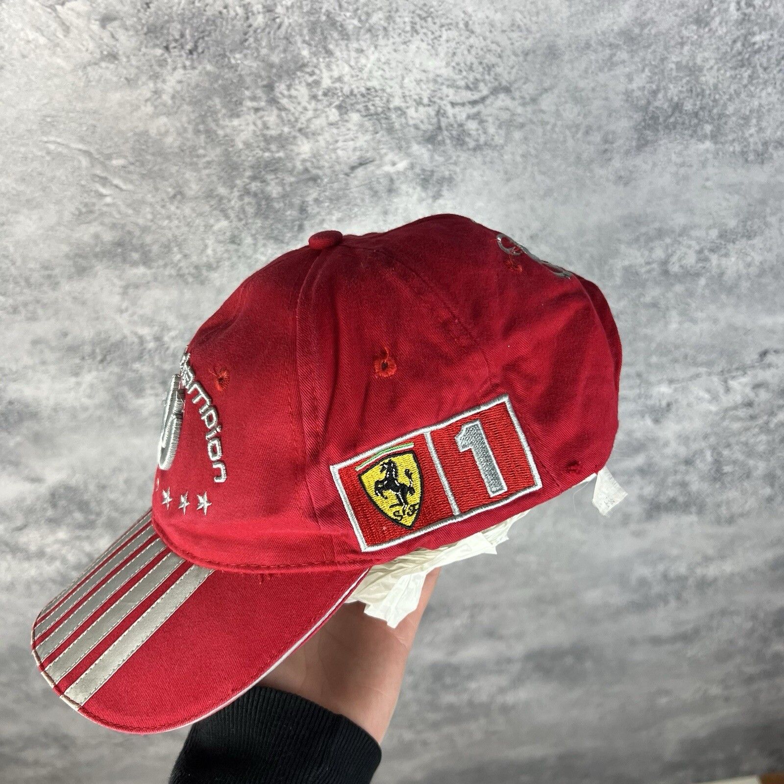 Formula 1 Michael Schumacher Formula 1 Ferrari Cap Men's One Size ` Size ONE SIZE - 6 Thumbnail
