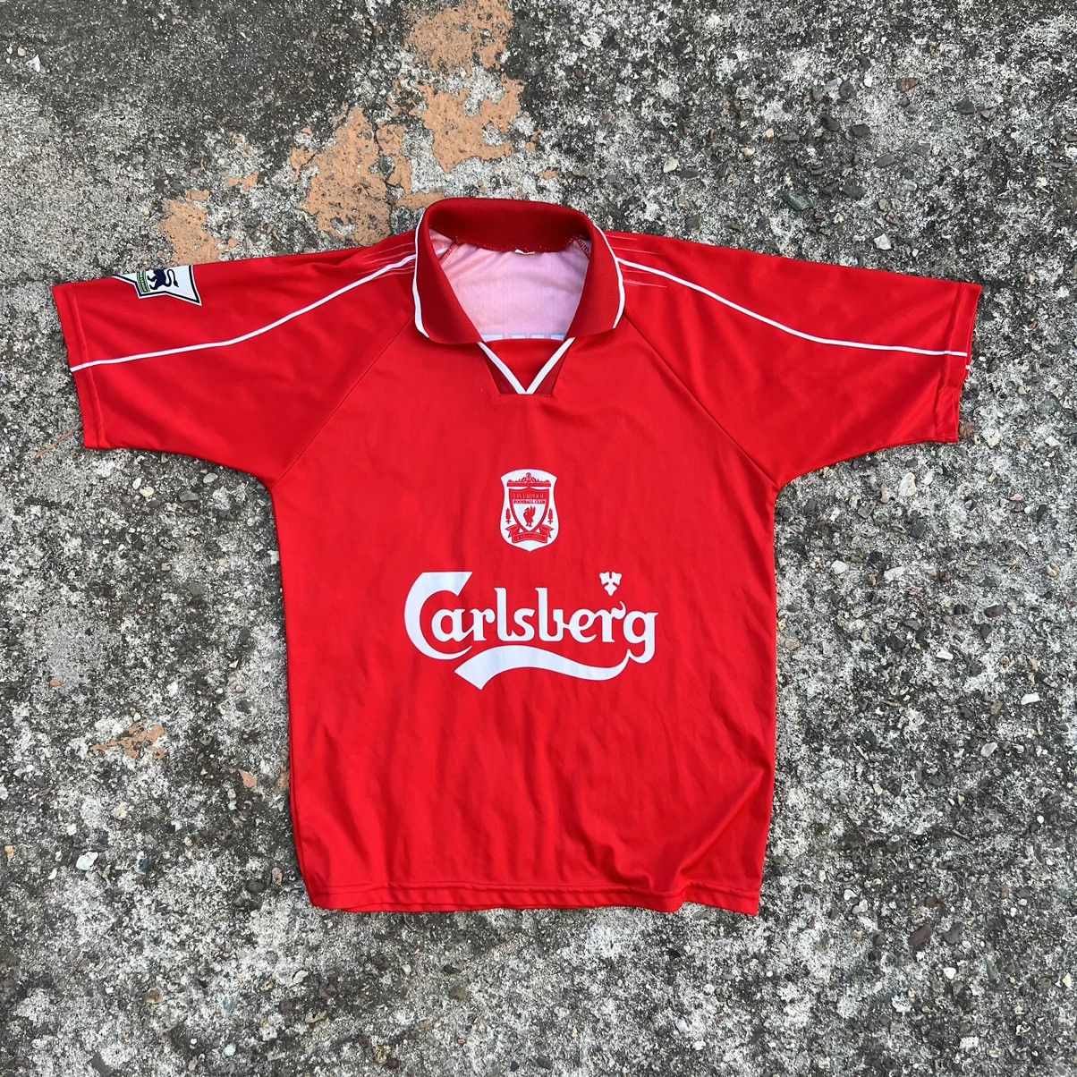Nike × Vintage Liverpool Vintage 90s Soccer Jersey Blokecore Size US M / EU 48-50 / 2 - 1 Thumbnail