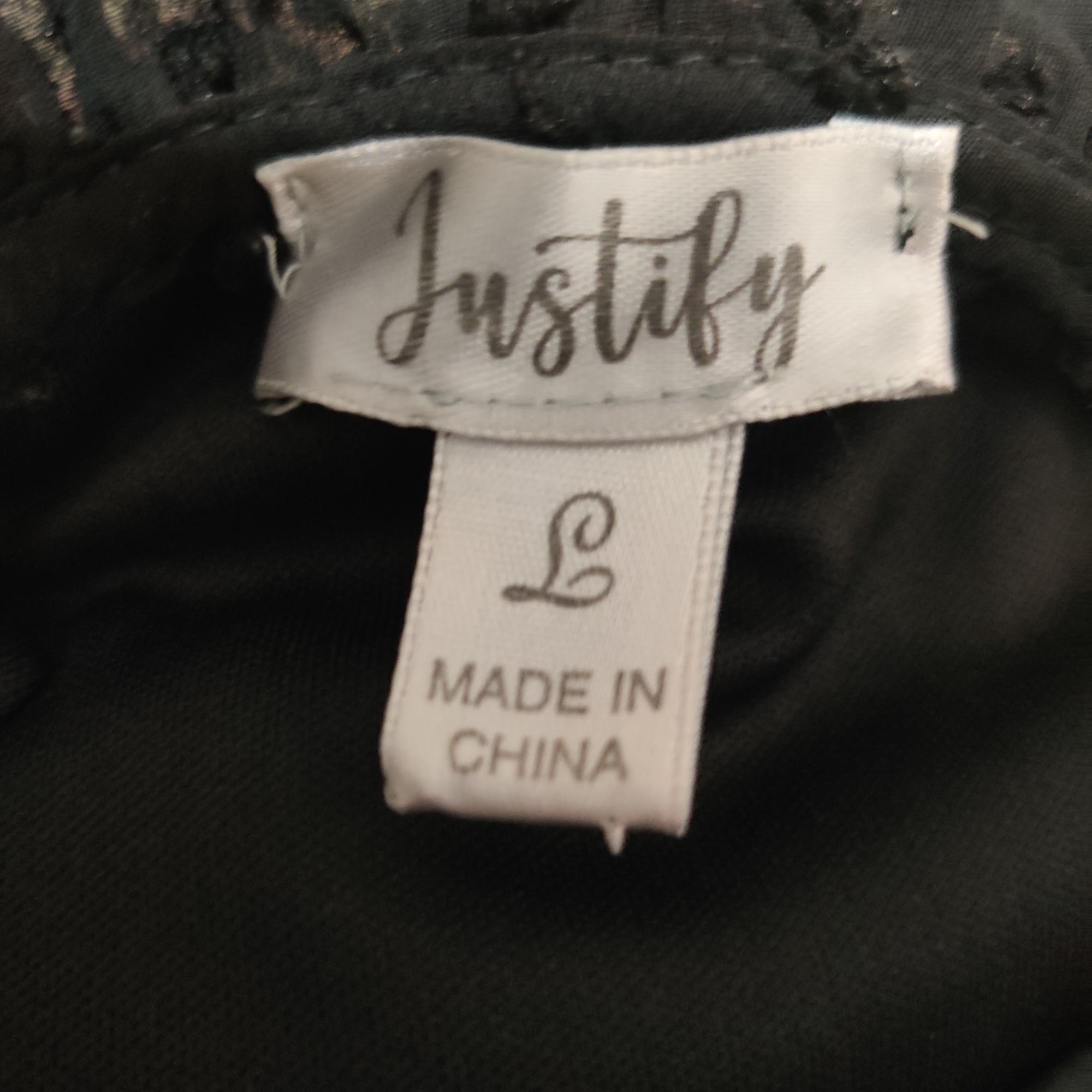 Other Justify Dress Blouson Polka Dot Button Front Shirred Elastic Size L / US 10 / IT 46 - 5 Thumbnail