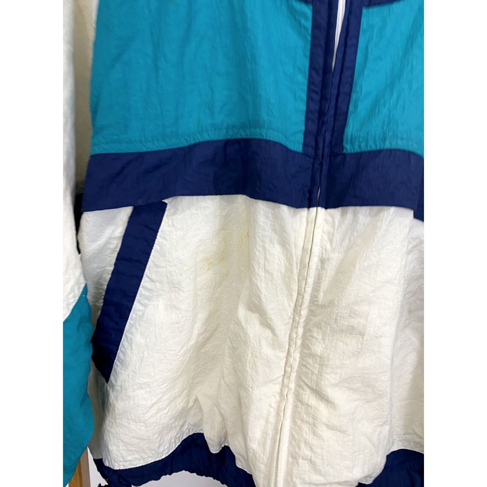 Nike VTG Nike Women's Tracksuit Set Windbreaker Jacket & Pants M Multicolor Colorful 90s Style Mens Womens Boys Girls Size 32" / US 10 / IT 46 - 6 Thumbnail