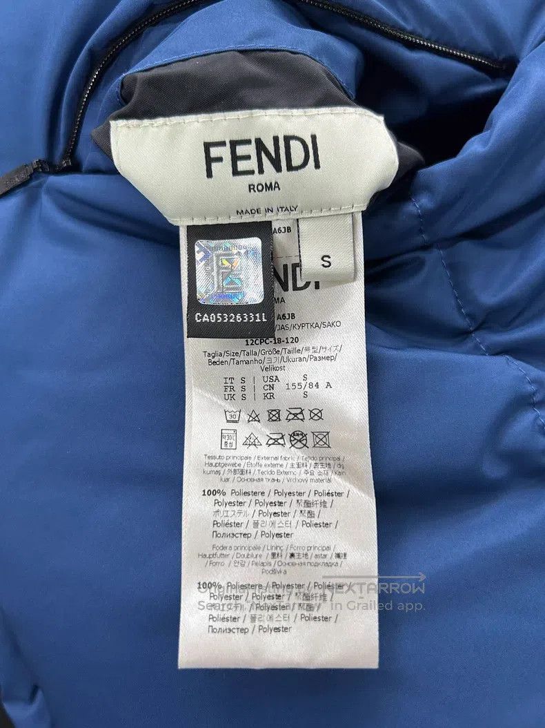 Fendi Fendi Monogrammed hooded reversible down jacket Size S / US 4 / IT 40 - 7 Thumbnail