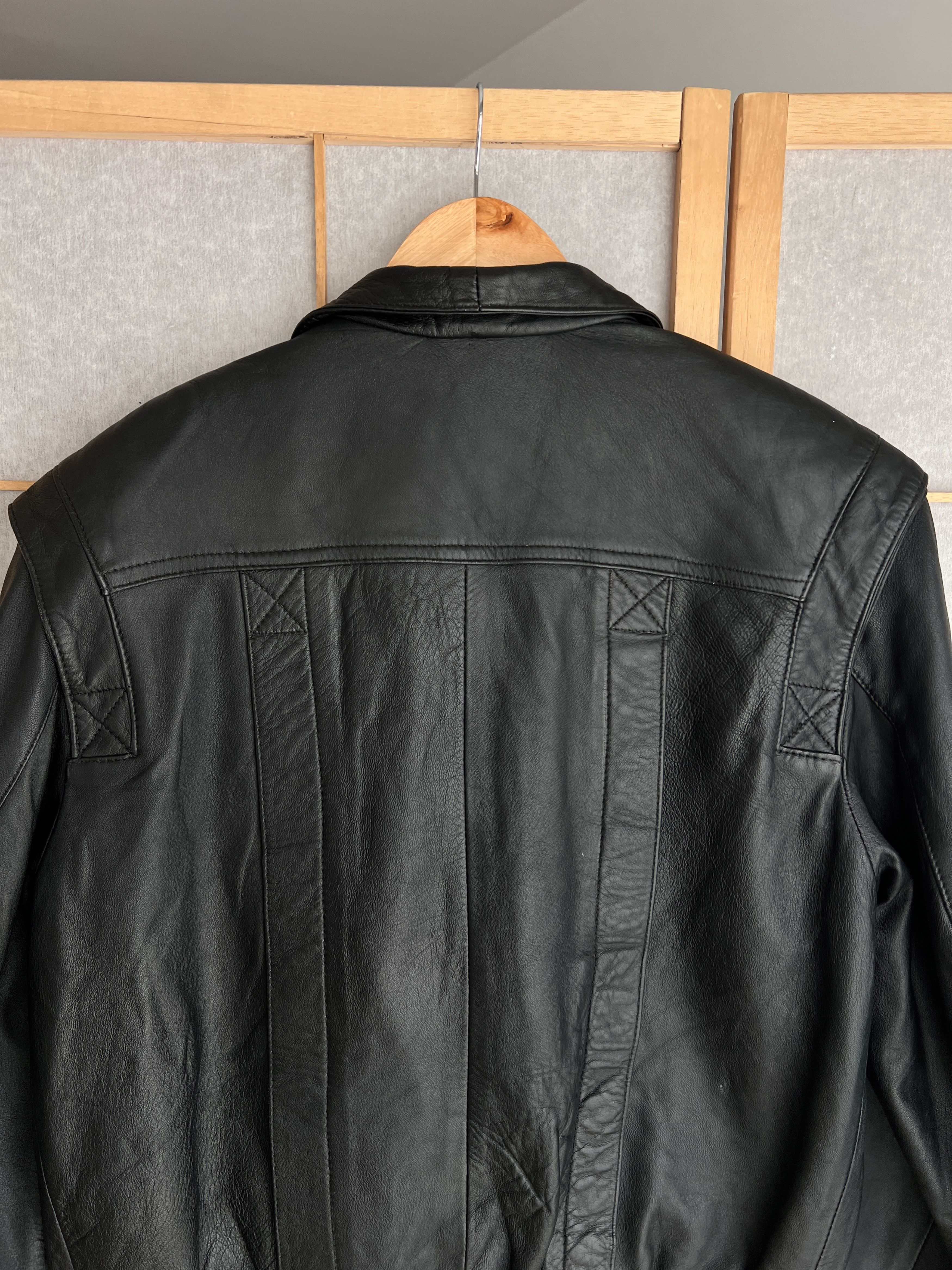 If Six Was Nine Rick Owens Yohji Yamamoto vibe vintage leather bomber jacket Size US M / EU 48-50 / 2 - 13 Thumbnail
