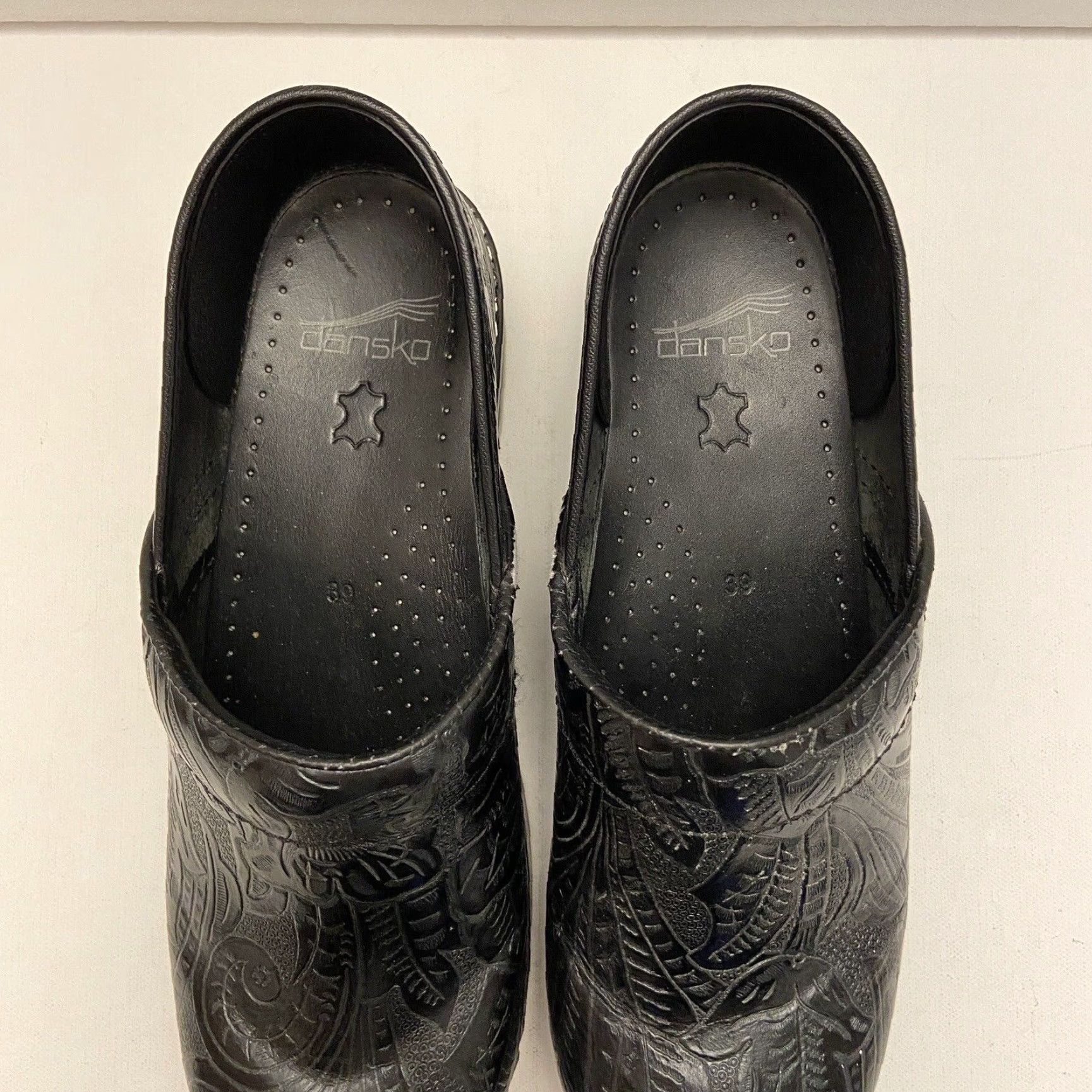 Dansko Dansko Black Floral Pattern Women’s 39 906020202 Size ONE SIZE - 4 Thumbnail