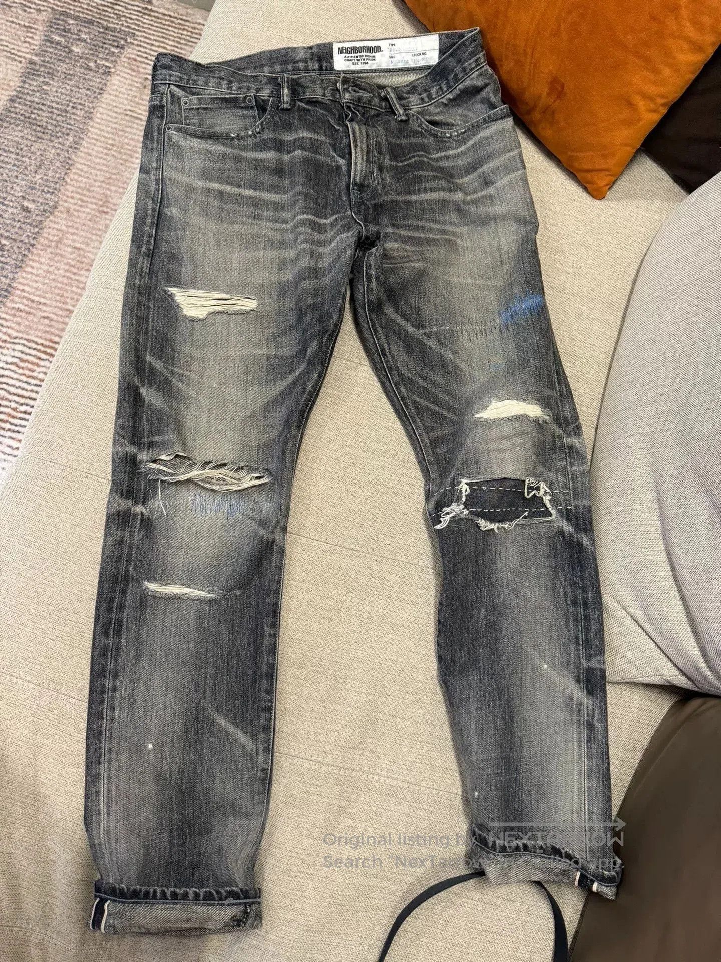Neighborhood NEIGHBORHOOD CLAW MOD SAVAGE 19AW Jeans. Size US 28 / EU 44 - 2 Thumbnail