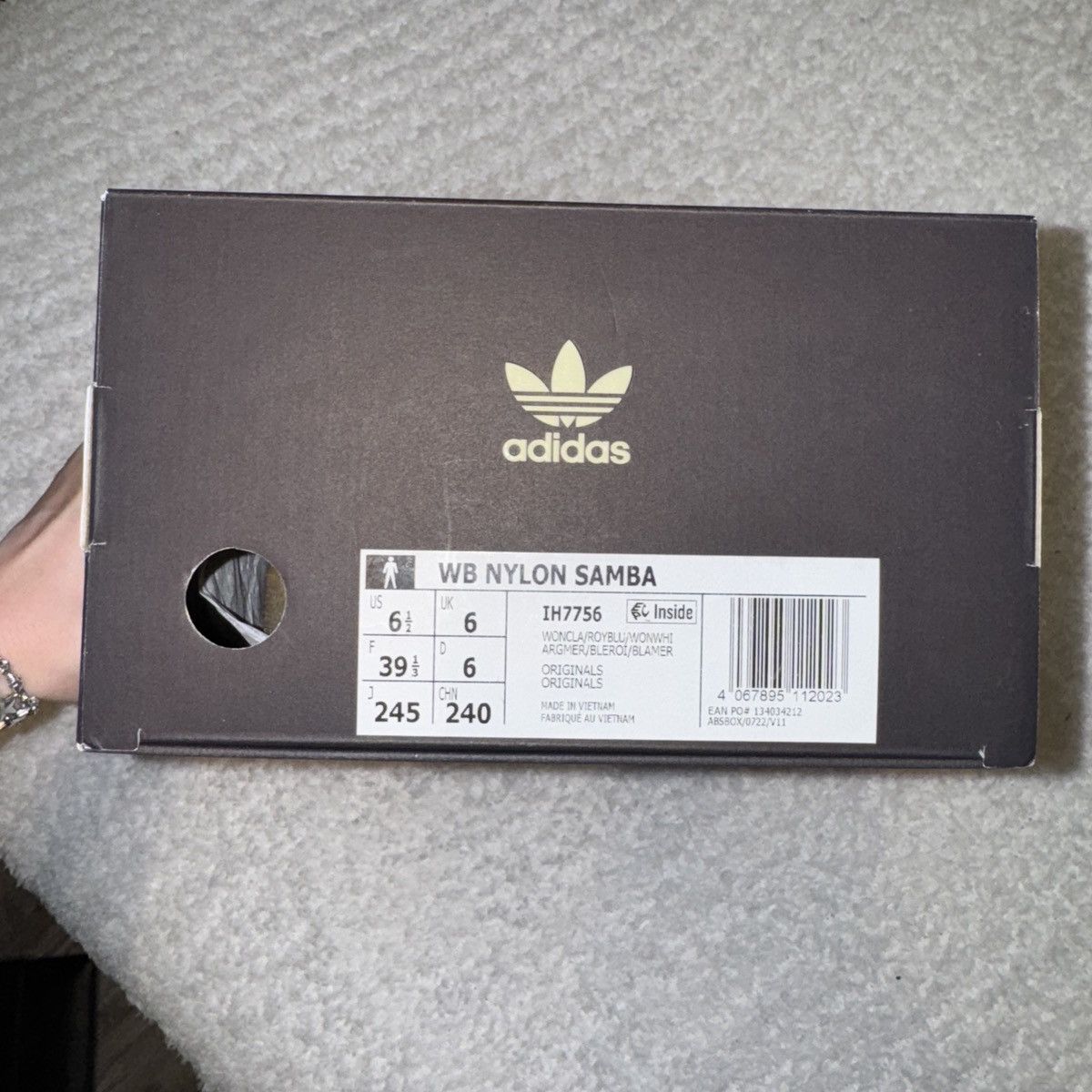 Adidas × Wales Bonner Adidas Samba Nylon x Wales Bonner Size US 6.5 / EU 39-40 - 8 Thumbnail