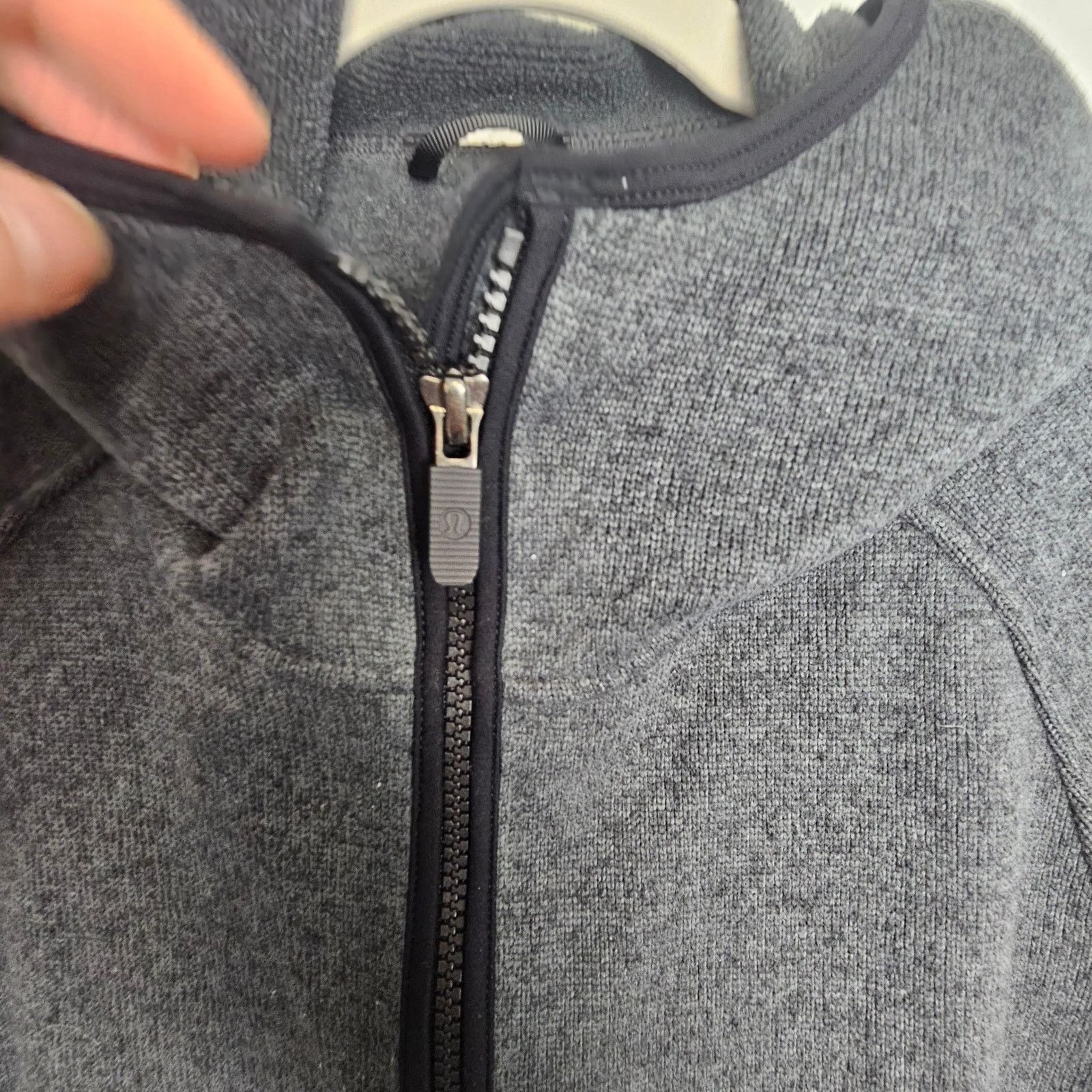 Lululemon Lululemon Thank You Hoodie Sweatshirt Sz 10 Half Zip Active Size L / US 10 / IT 46 - 4 Thumbnail