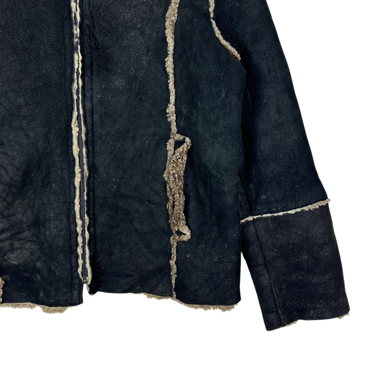 Tornado Mart 🔥 Tornado Mart Leather Shearling Jacket Size US M / EU 48-50 / 2 - 8 Thumbnail