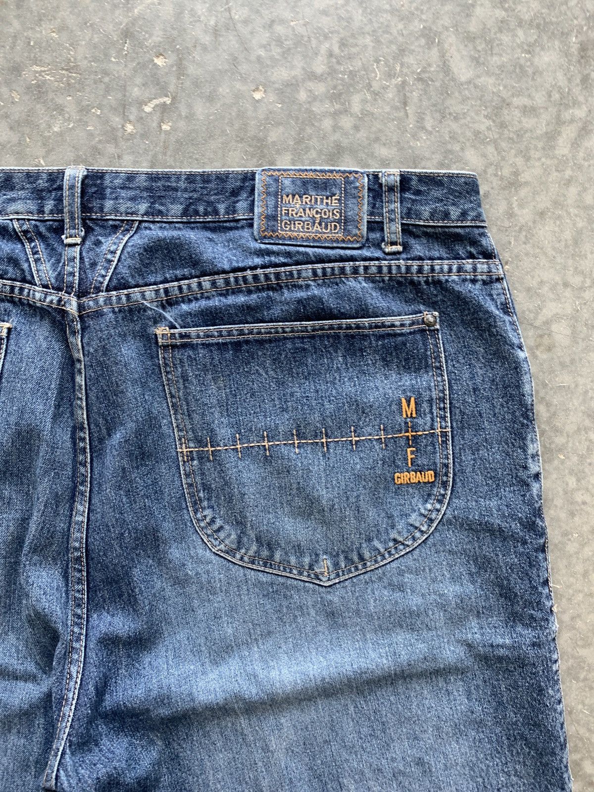 Marithe + Francois Girbaud × Southpole × Vintage Crazy Vintage Y2K MFG Jean Shorts Baggy Skater Opium Size US 42 / EU 58 - 2 Thumbnail