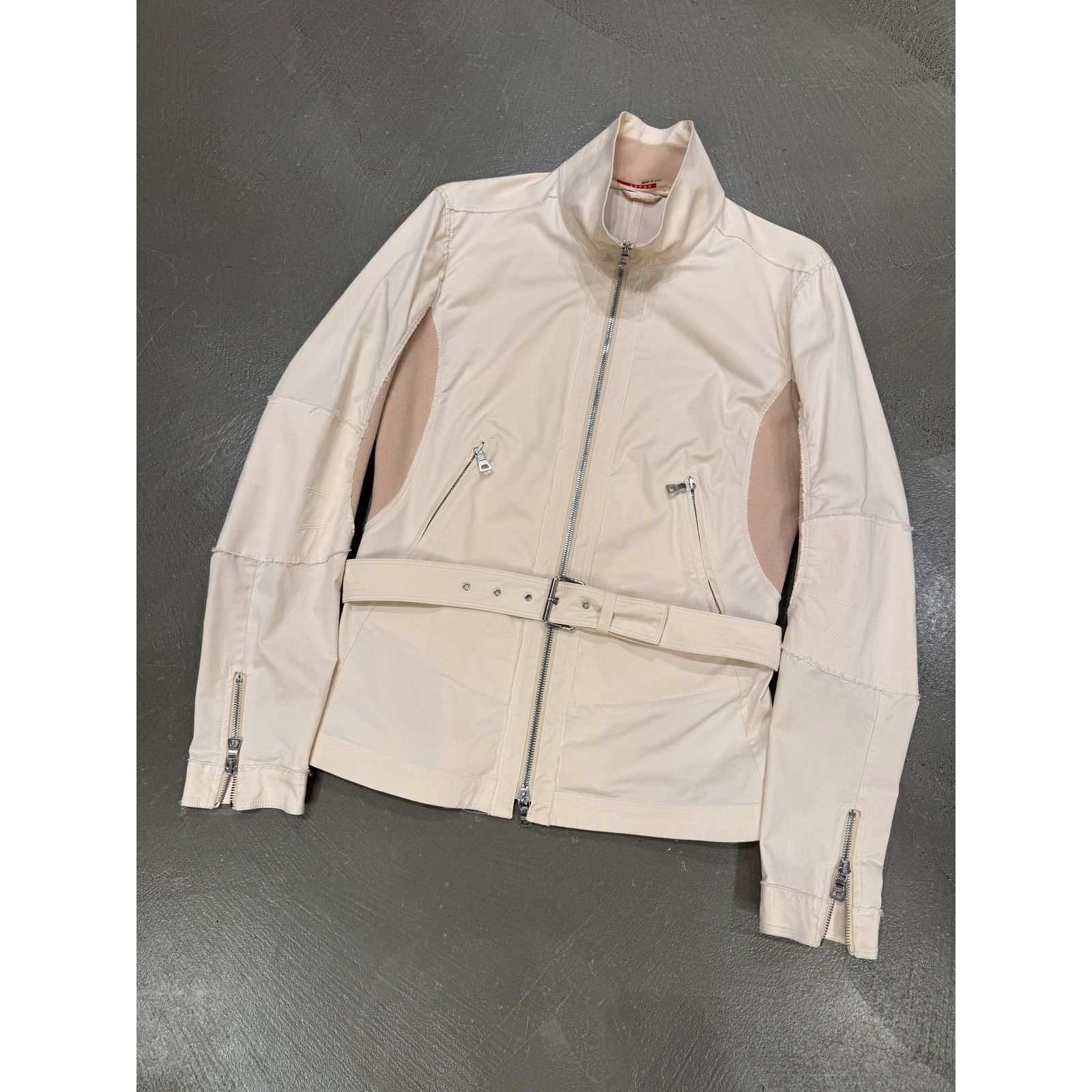 Prada 2000s Prada hybrid light nylon jacket Size US S / EU 44-46 / 1 - 2 Thumbnail