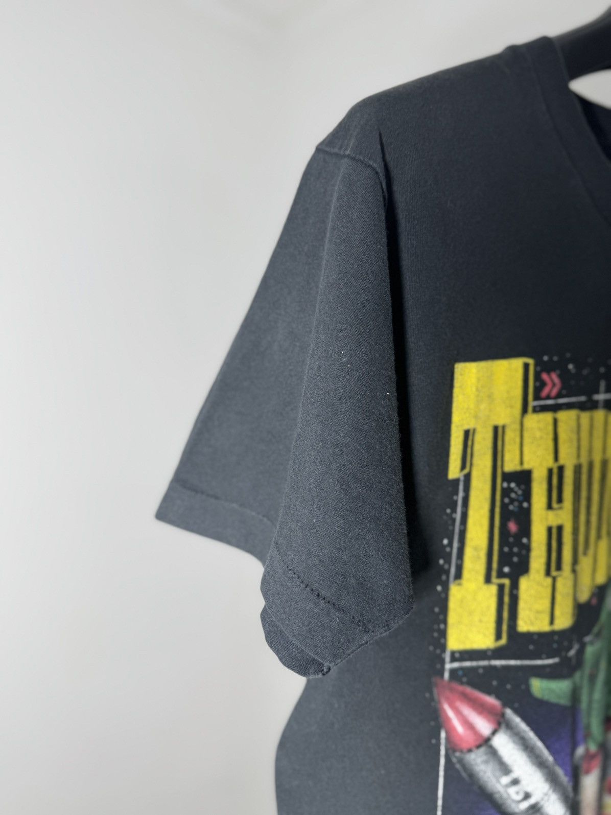 Thunderdome Vintage 1991 Thunderbirds 2 Promo Movie Tee single Stitch Size US M / EU 48-50 / 2 - 5 Thumbnail