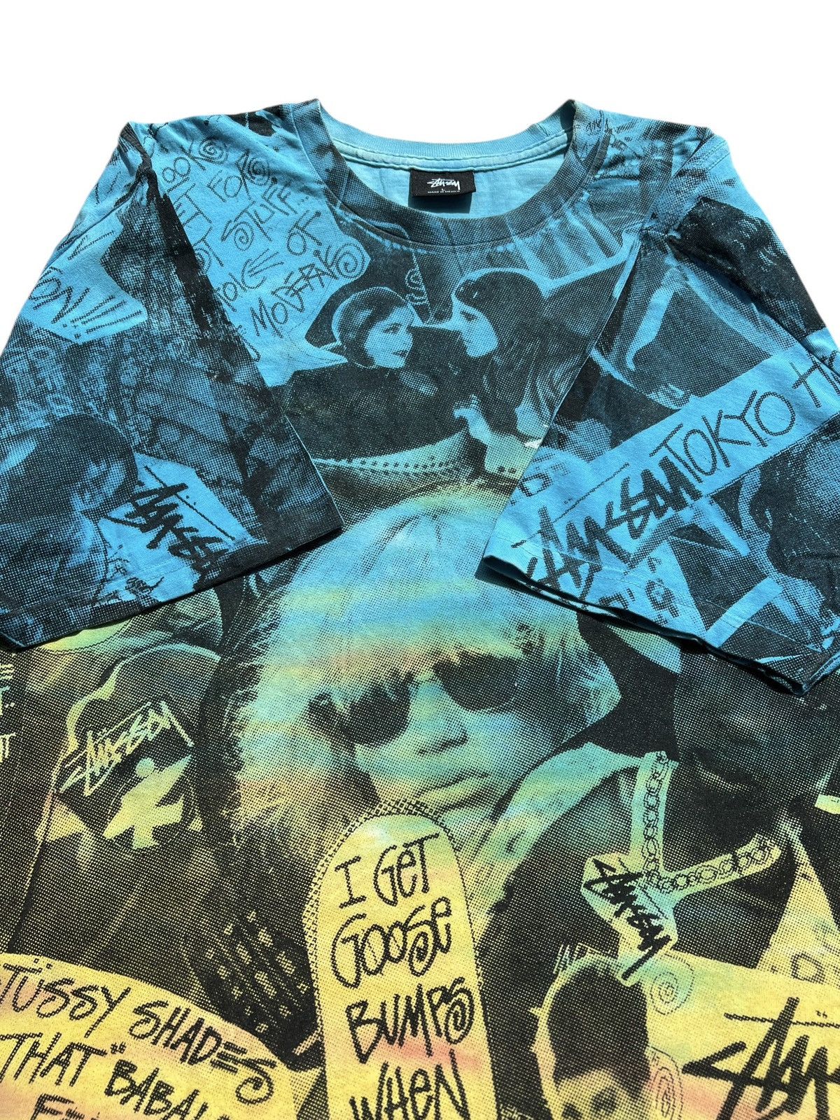 Stussy 🔥GRAIL RARE Vintage 90’s Tye Dye Og Stussy All Over Print Size US L / EU 52-54 / 3 - 6 Thumbnail