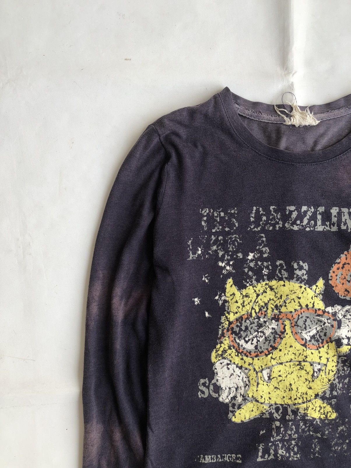 If Six Was Nine Japanese Poem Sun faded LongSleeve Ifsixwasnine Style Size US M / EU 48-50 / 2 - 4 Thumbnail
