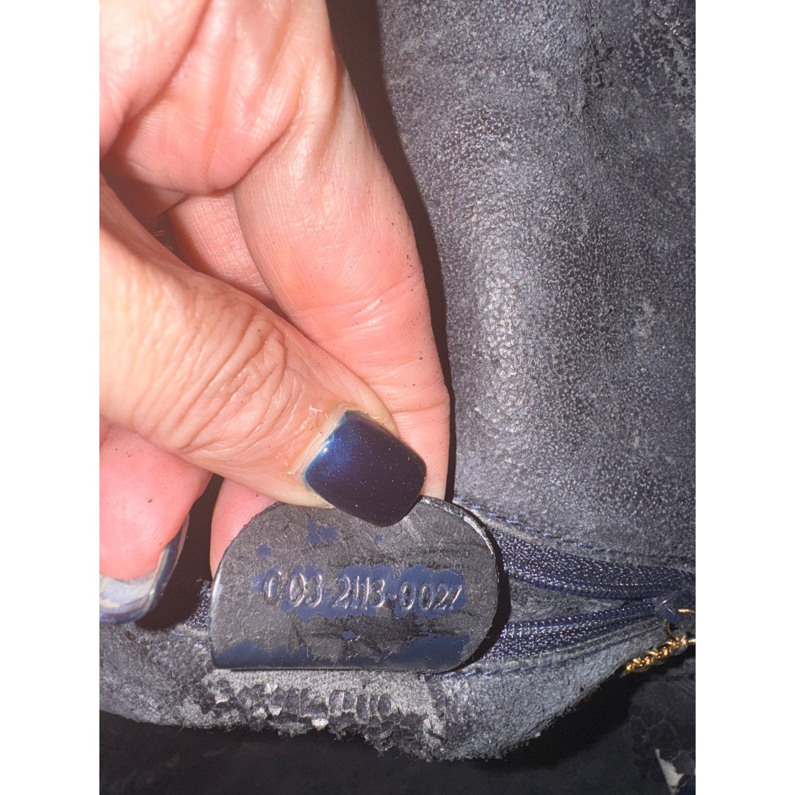 Gucci ucci RARE deep blue sling back w/Tom Ford lines Size ONE SIZE - 16 Thumbnail