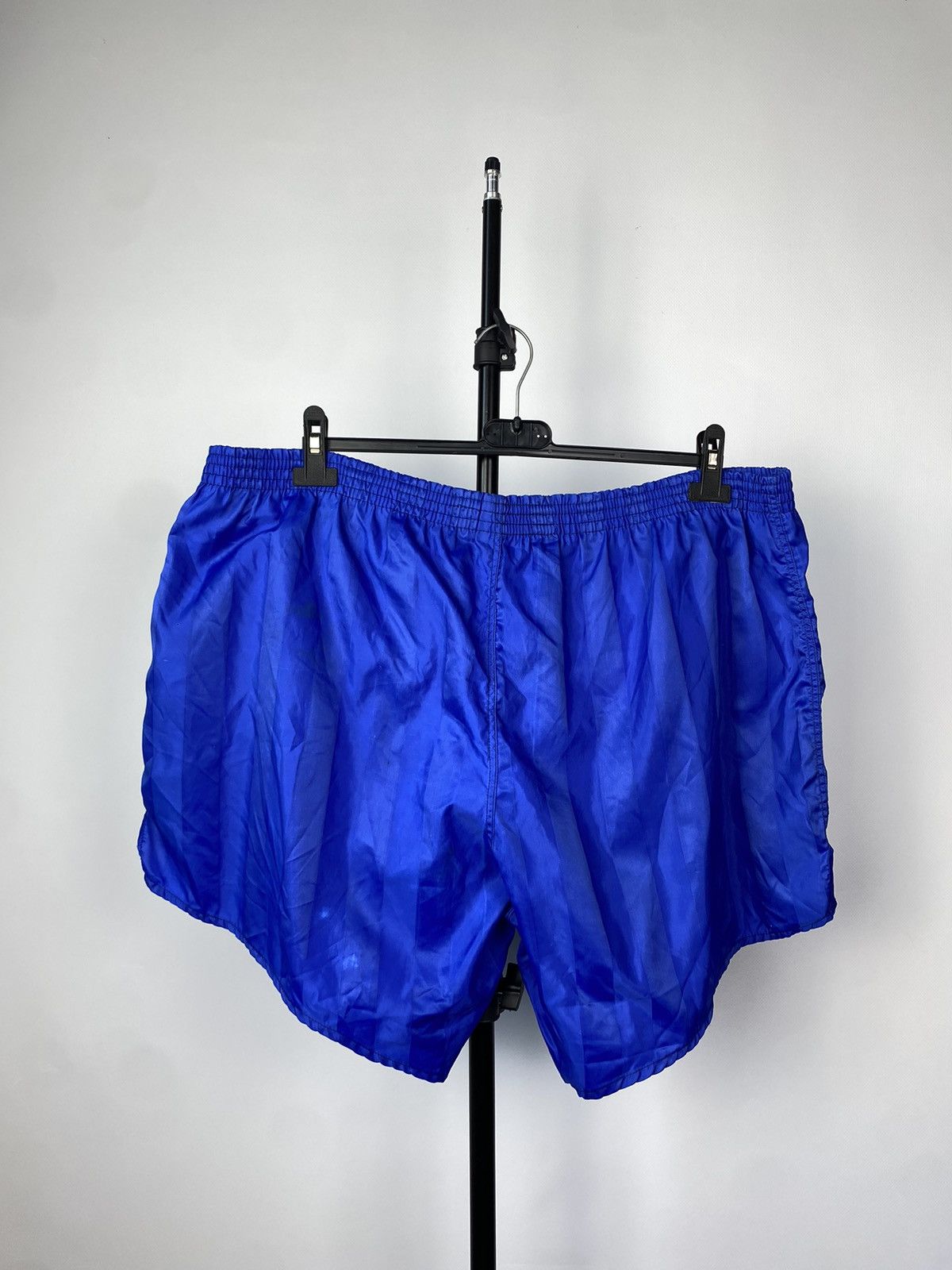 Adidas × Vintage Vintage Adidas Blue West Germany Shorts 80s Football Soccer Size US 38 / EU 54 - 8 Thumbnail