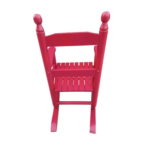 Designer × Homemade Children's rocking rose red chair- Indoor or Outdoor -Suitab Size US L / EU 52-54 / 3 - 3 Thumbnail