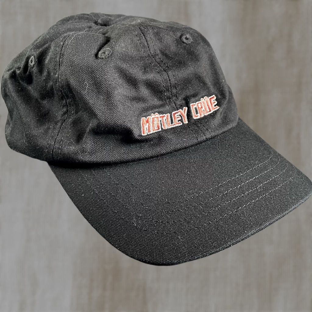 Vintage Motley Crue Hat Black Adjustable Cotton Baseball Cap Unisex Adults Logo Music Rock Vintage: No Size ONE SIZE - 1 Thumbnail