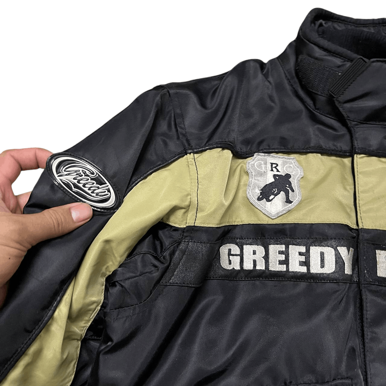 Greedy Genius Vintage Greedy Motorcycle Racing Jacket Size US S / EU 44-46 / 1 - 5 Thumbnail