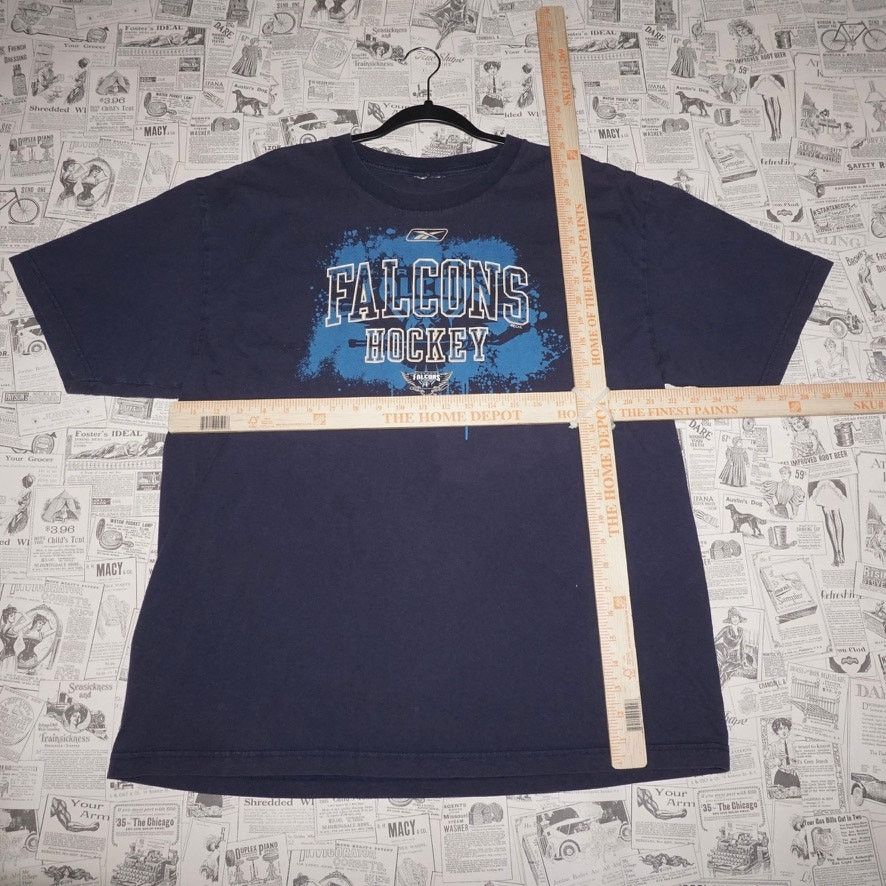 Reebok XL - Vintage Y2K Fresno, Falcons hockey NHL 2000s t-shirt Size US XL / EU 56 / 4 - 4 Thumbnail