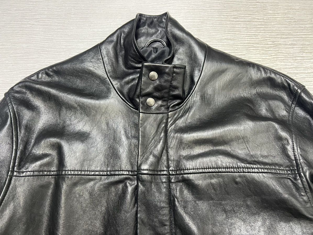 Balenciaga Balenciaga - Vintage - 1997 - Full Zip Leather Half Coat Size US XL / EU 56 / 4 - 9 Thumbnail