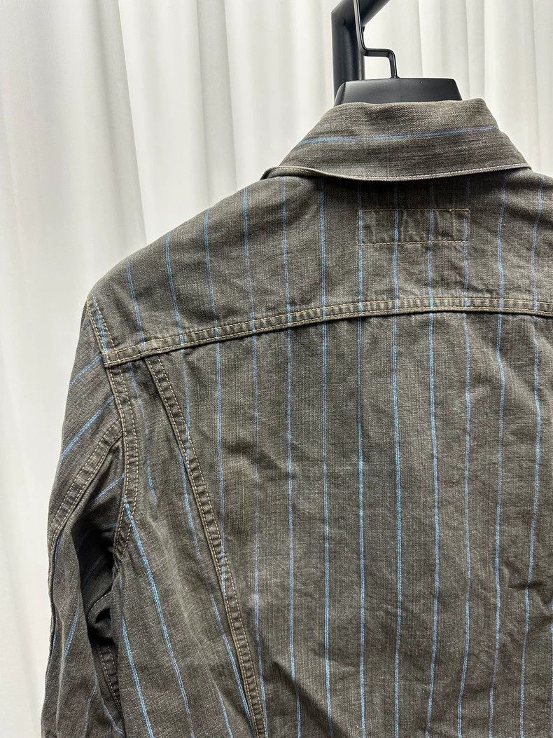 Comme des Garcons Comme des Garcons Striped denim jacket Size US M / EU 48-50 / 2 - 6 Thumbnail