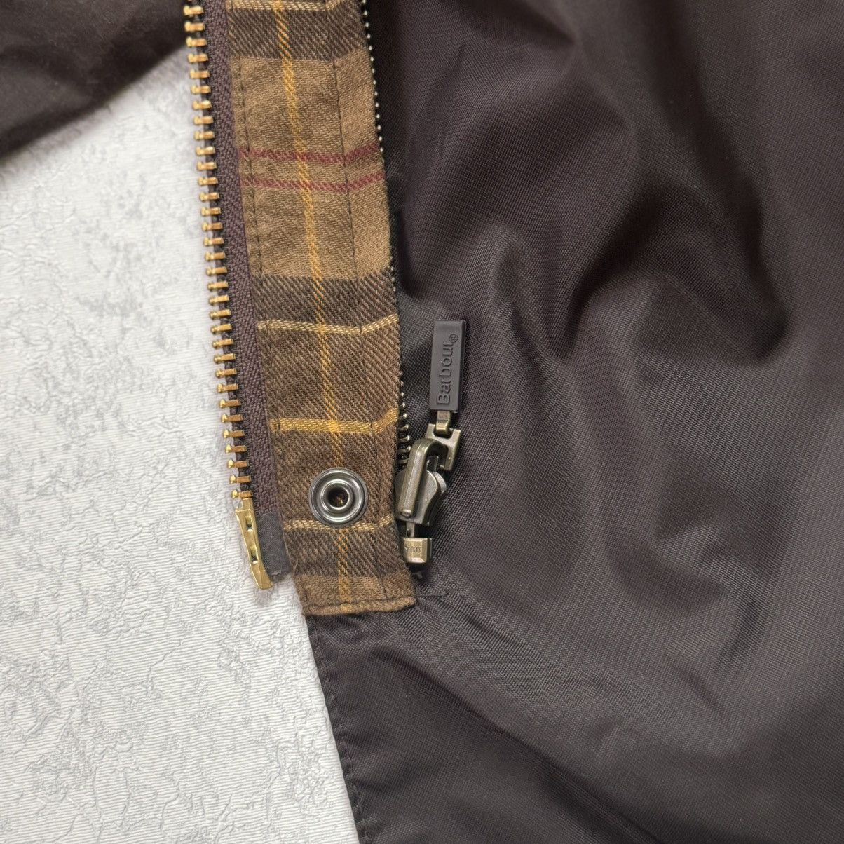 Barbour Barbour Waxed Brown Bedale Jacket Coat With Hood C44/112cm Size US L / EU 52-54 / 3 - 7 Thumbnail