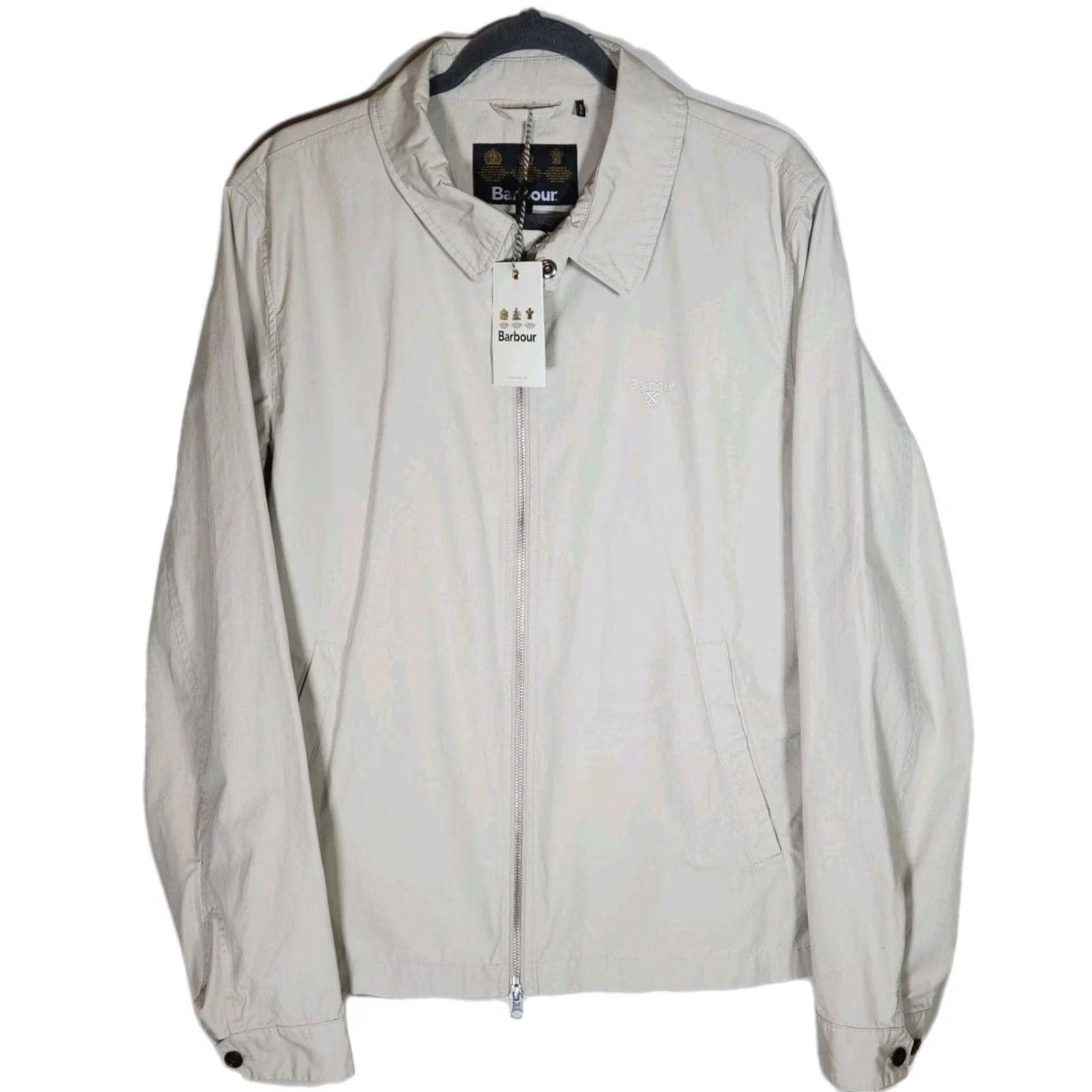 Barbour Barbour Essential Casual Jacket Cotton Full Zip Windbreaker Mist Men's XL New Size US XL / EU 56 / 4 - 4 Thumbnail