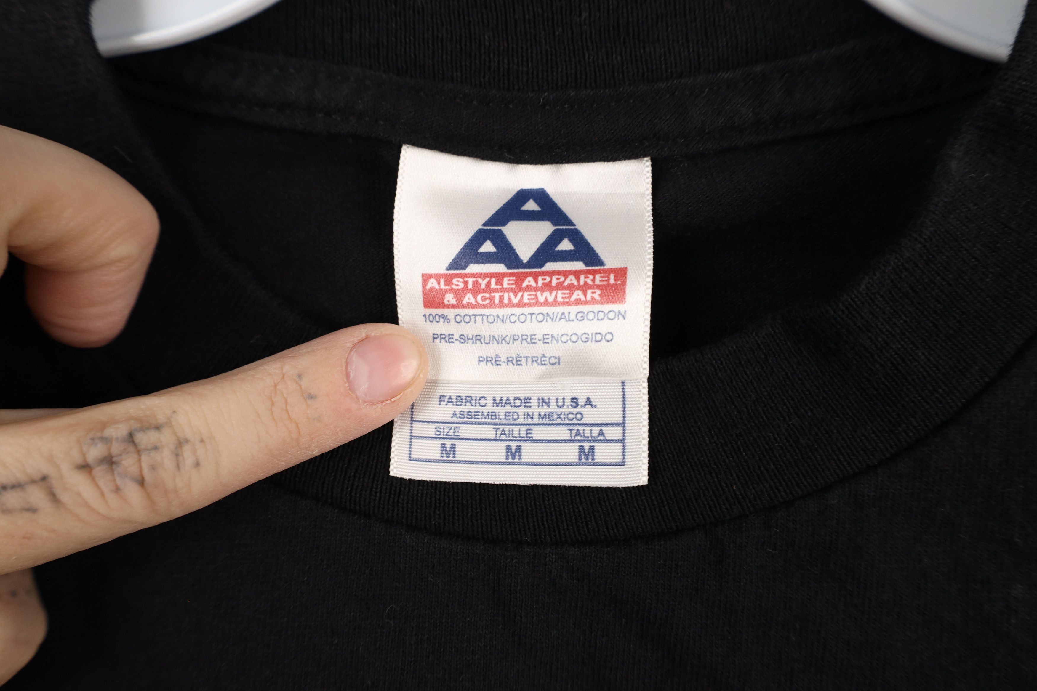 Vintage Vintage 90s Orange County Chopper Moto Long Sleeve T-Shirt Size US M / EU 48-50 / 2 - 8 Thumbnail