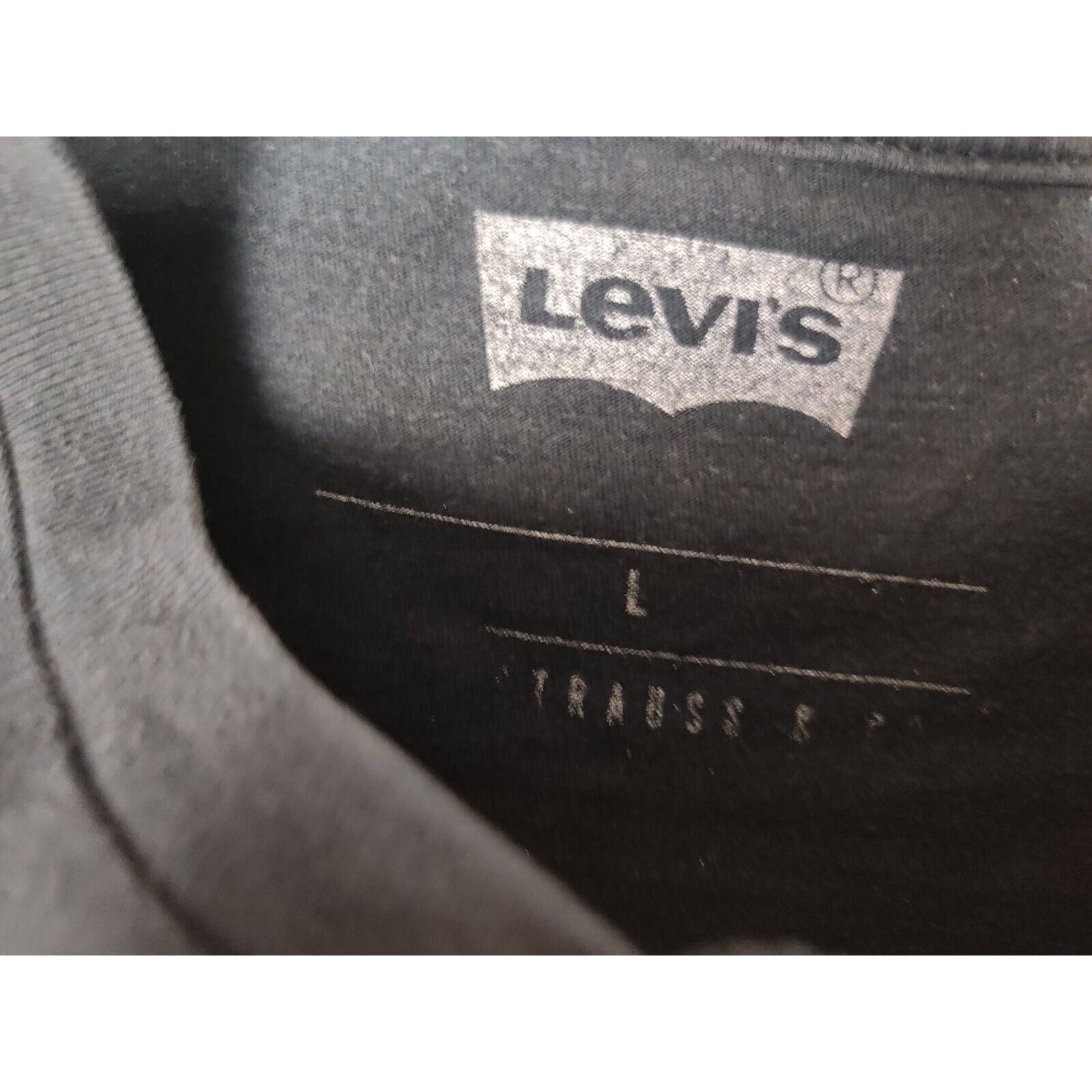 Levi's Levi's Shirt Adult Mens Large Black Beach Box Logo Spell Out Size US L / EU 52-54 / 3 - 4 Thumbnail