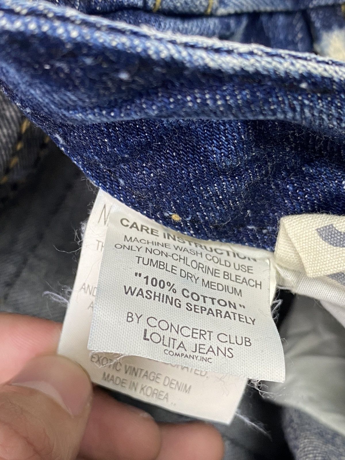 If Six Was Nine yoshitomo nara lolita mudwash jeans pant Size US 30 / EU 46 - 6 Thumbnail