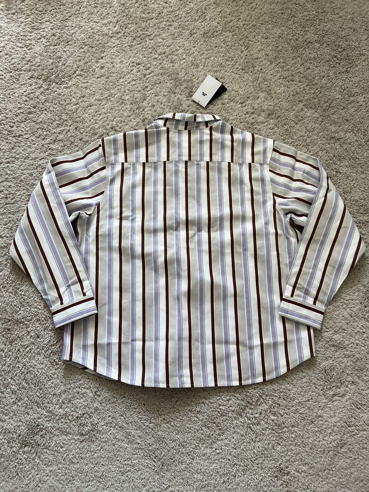 Nike SB Nike SB Skateboarding Long Sleeve Striped Shirt Size US XL / EU 56 / 4 - 8 Thumbnail