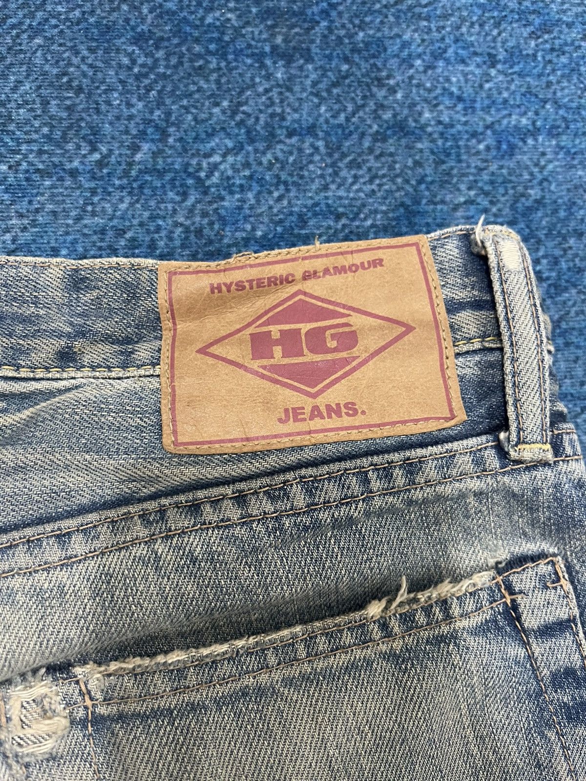 Hysteric Glamour Vintage Hysteric Glamour Distressed Denim Jeans Size US 32 / EU 48 - 15 Thumbnail