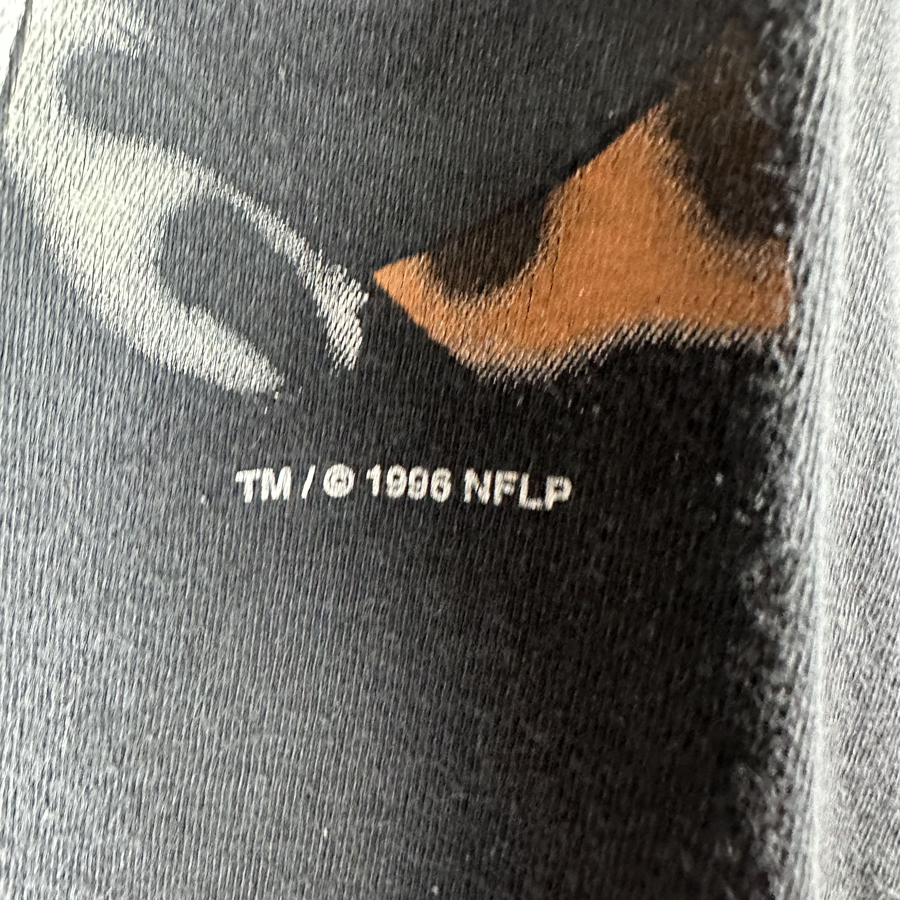 Vintage ​1996 Carolina Panthers NFL Double Sided Graphic T-shirt Size US L / EU 52-54 / 3 - 6 Thumbnail