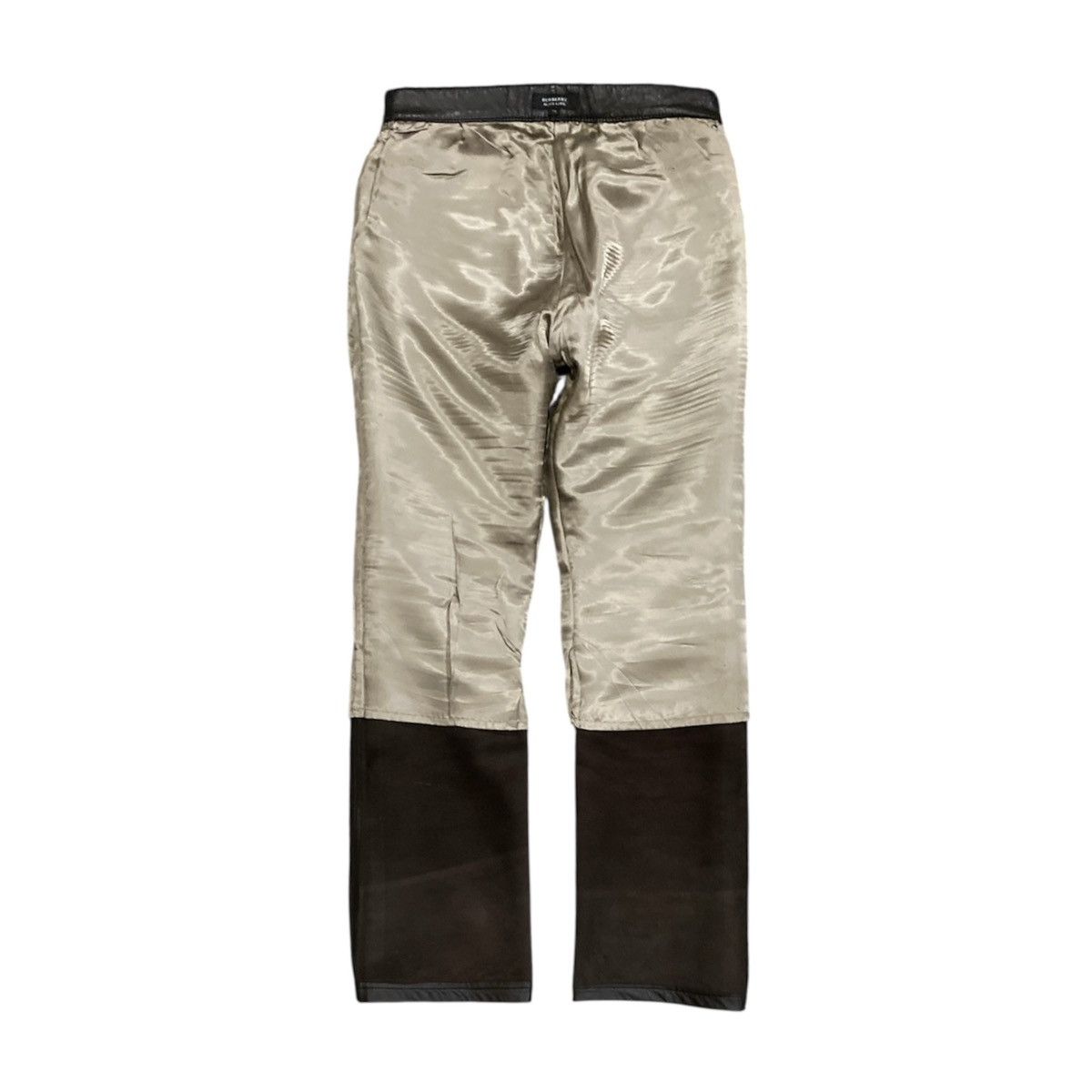 Burberry Burberry Black Label England Lamb Leather Pants Size US 31 - 6 Thumbnail